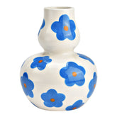 Blue Flower Ceramic Vase