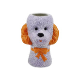 Vase – Dog – Lilac/Orange