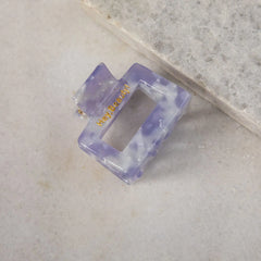 Κλάμερ Μαλλιών Μωβ Marble