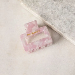 Κλάμερ Μαλλιών Pink Marble