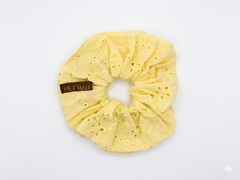 Yellow scrunchie