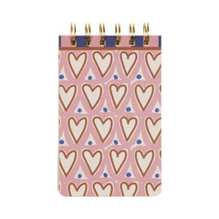 A Dopo Hearts Twin Wire Σημειωματάριο