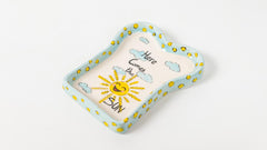 Here Comes The Sun Κεραμικό Πιάτο