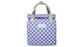 KIND BAG LUNCHBAG CHECKERBOARD BLUE & PINK
