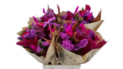 Hot Pink Αποξηραμένο μπουκέτο