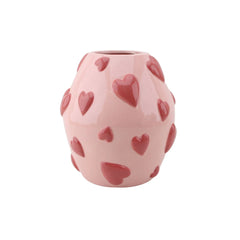 Βάζο – Hearts – Pink/Red