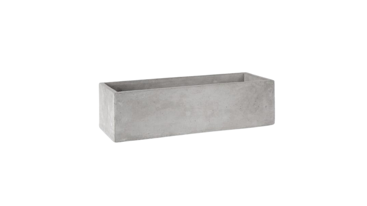 Urban Concrete Rectangle Planter