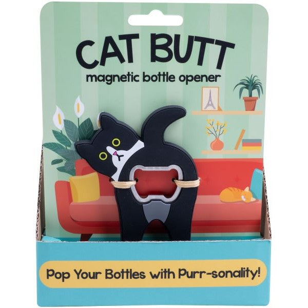 Fizz Magnetic Bottle Opener Cat Butt