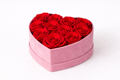 Pink Heart Roses Σύνθεση