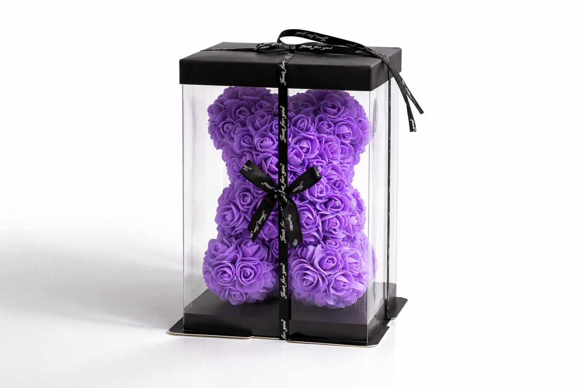 Rose Bear Purple