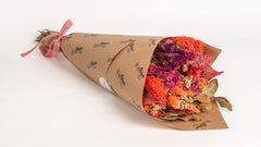 Pink with Coloured details Αποξηραμένο μπουκέτο