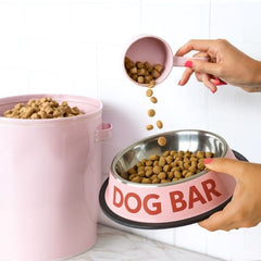 FISURA PET FOOD & WATER BOWL 2pcs DOG BAR