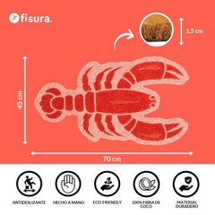 FISURA DOORMAT LOBSTER