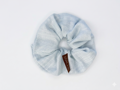 Light blue scrunchie