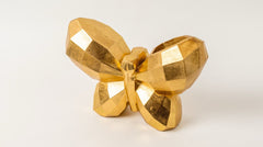 Gold Butterfly Vase