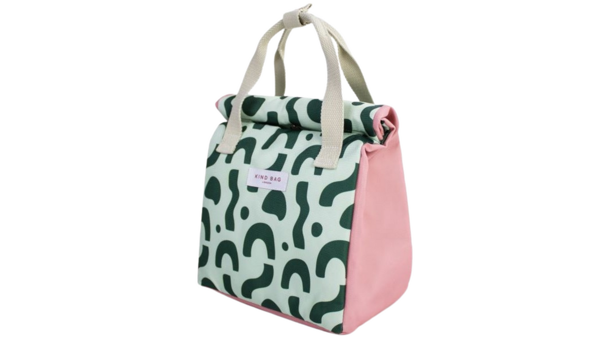 KIND BAG LUNCHBAG CONFETTI PINK & GREEN