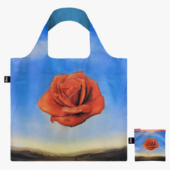 SALVADOR DALI Meditative Rose Recycled Bag