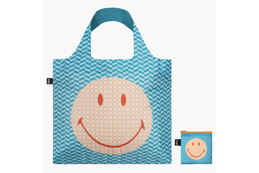 Recycled Smiley Tyvek Geometric