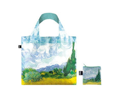 VINCENT VAN GOGH A Wheat Field with Cypresses Recycled Bag