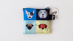 STEPHEN CHEETHAM Dogs Recycled Bag