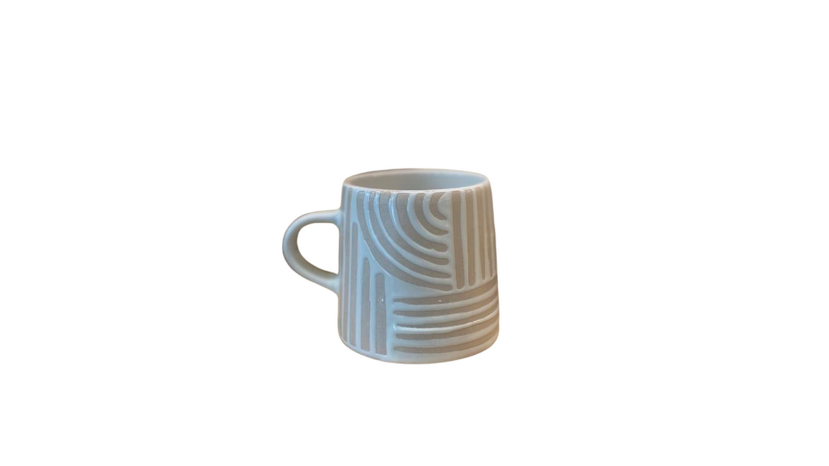 Geo Lines Espresso Cup