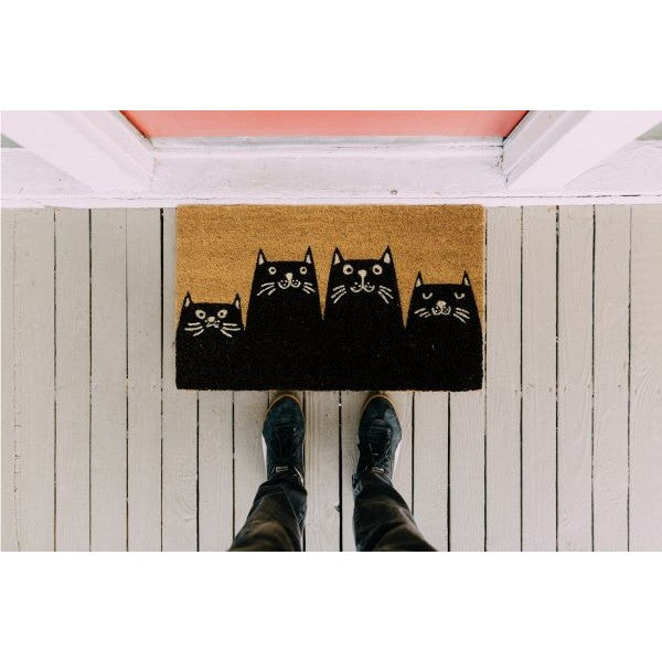 FISURA DOORMAT CATS