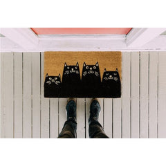 FISURA DOORMAT CATS