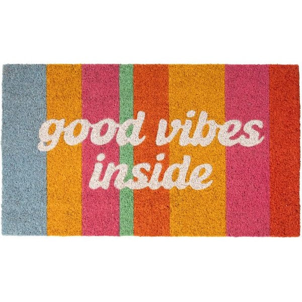 Πατάκι εισόδου good vibes inside