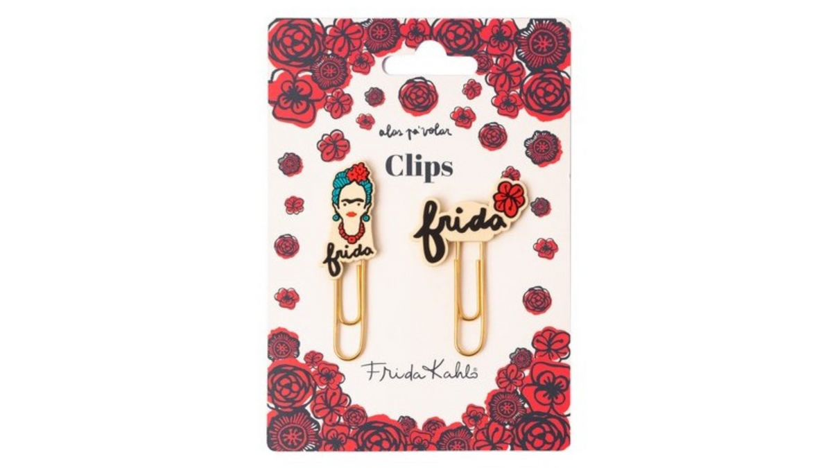 TOPPER CLIPS 2pcs FRIDA KAHLO