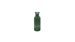 Green Glass Bottle Vase