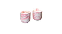 Ripple Marble Candle
