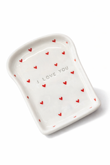 Κεραμικό Πιατάκι I Love You