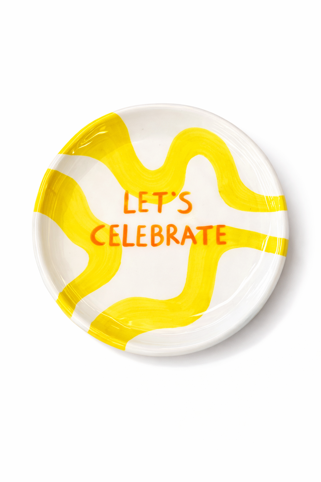 Κεραμικό Πιάτο Let’s Celebrate