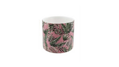Tropical Garden Ceramic Pot