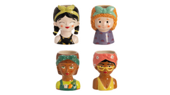 Blooming Faces Vases