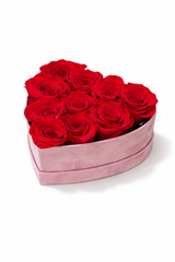 Pink Heart Roses Σύνθεση
