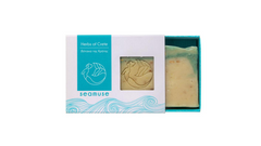 Handmade aromatic soap with herbs of Crete