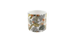 Tropical Garden Ceramic Pot