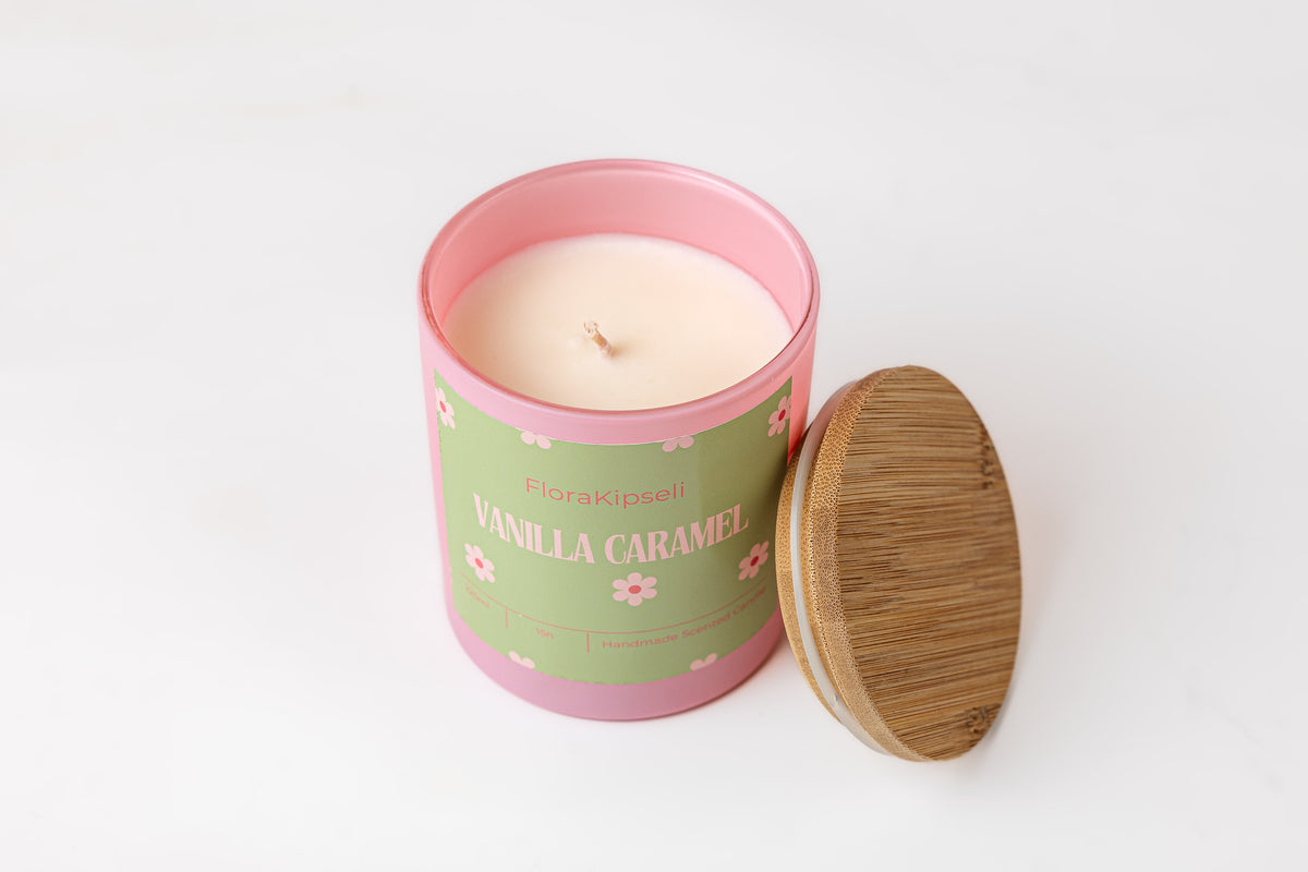 Vanilla Caramel Flora Kipseli Κερί