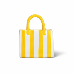 Yellow Striped Bag Βάζο